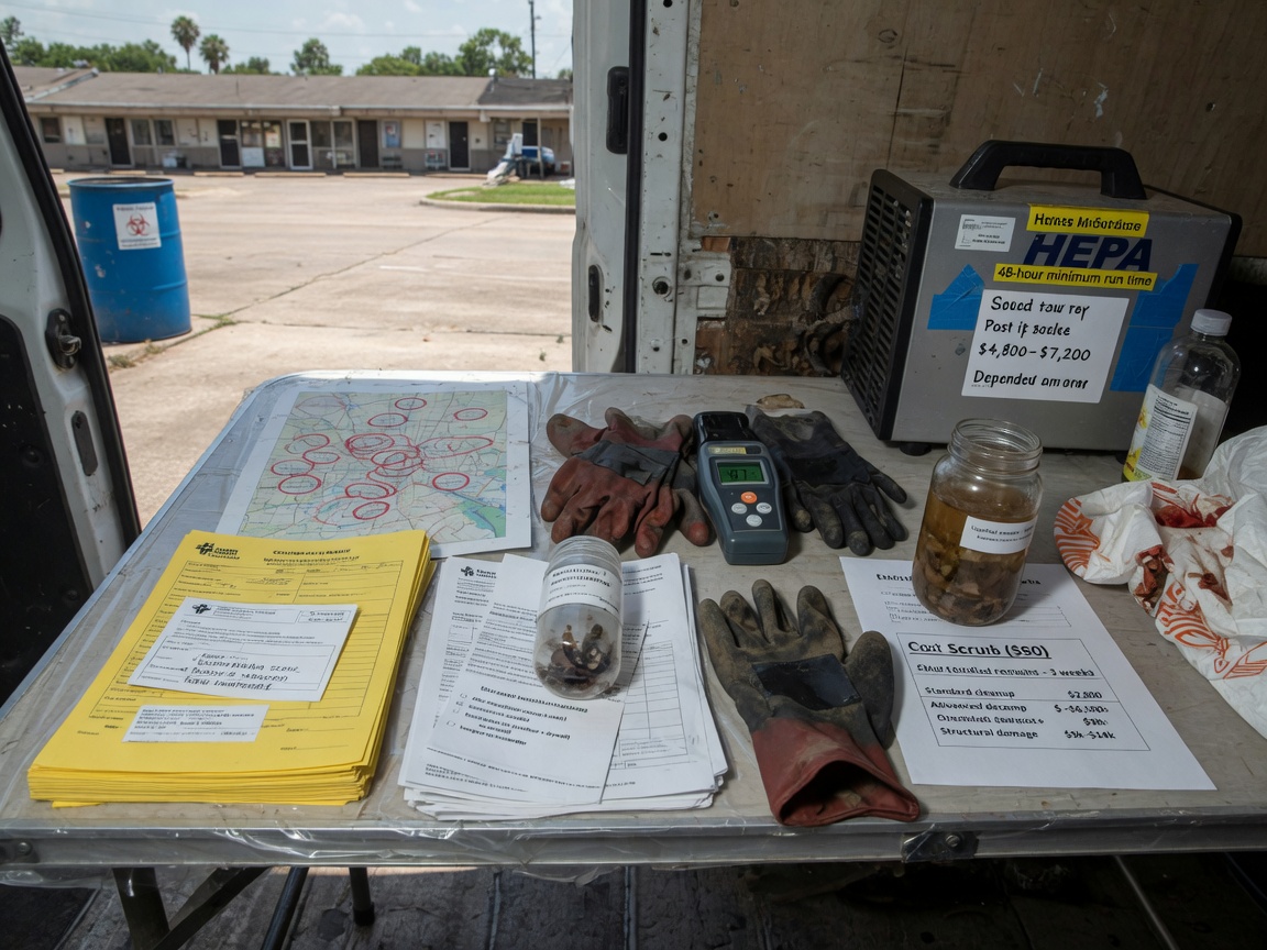 Factors That Influence Unattended Death Cleanup Costs in Harris County