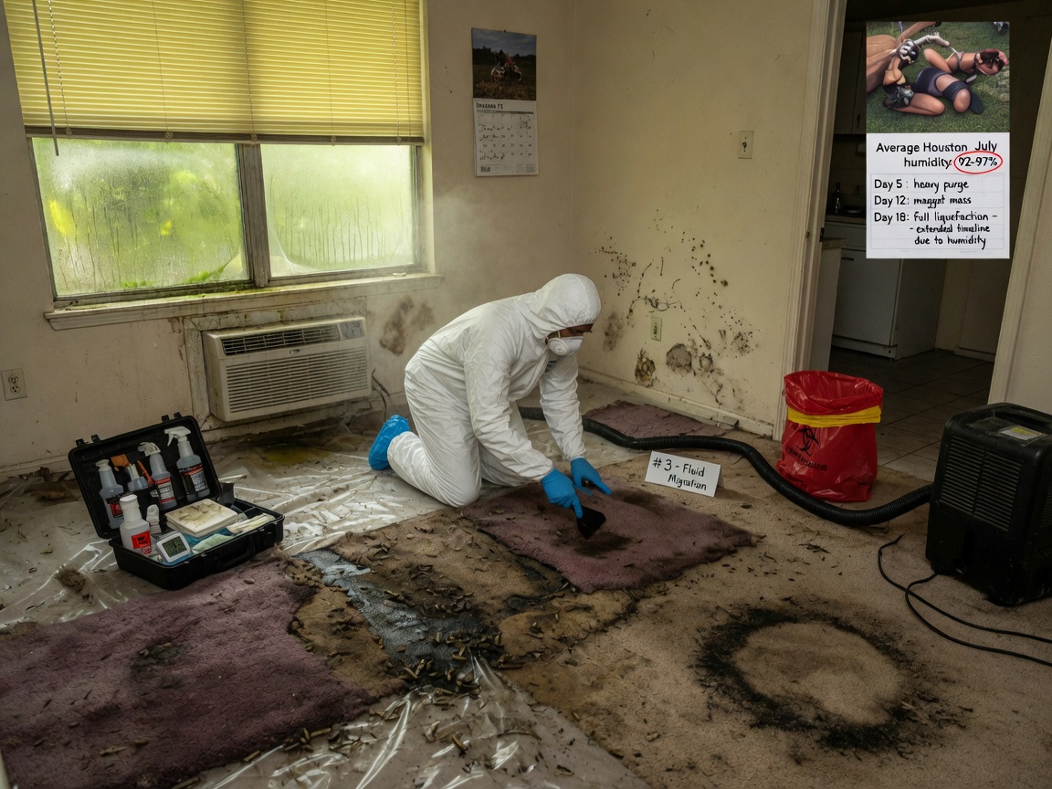How Houston Humidity Affects Decomposition Cleanup Timelines