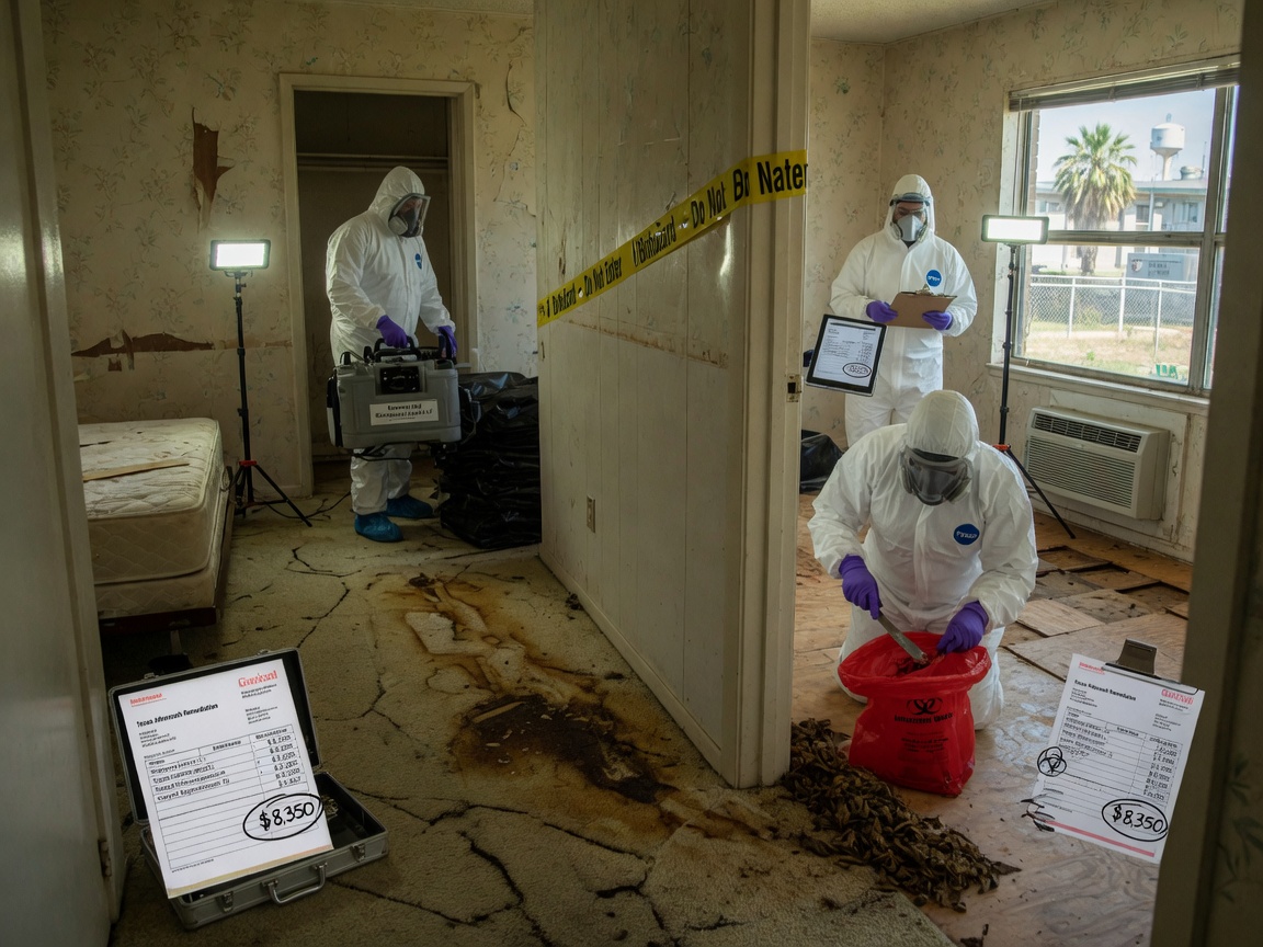 How much does after death cleanup cost?